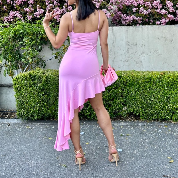Pink bodycon dress - Picture 4 of 4